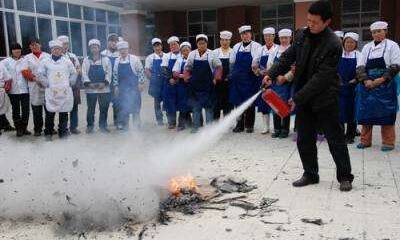 食堂防火制度、消防安全知識